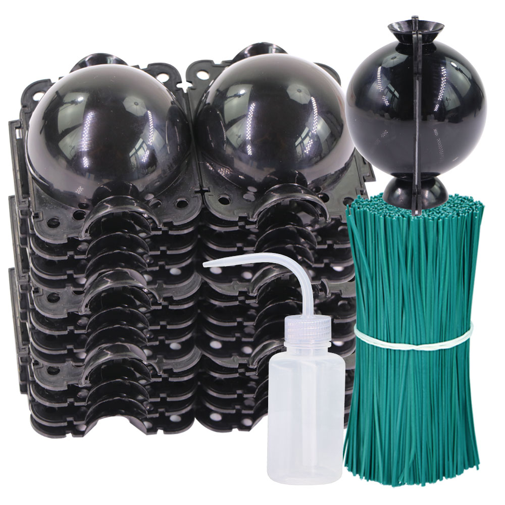 Plant Growth Regulator - Schwarze wiederverwendbare Pflanzen, Wurzelball, Transplantation, Kindergarten,