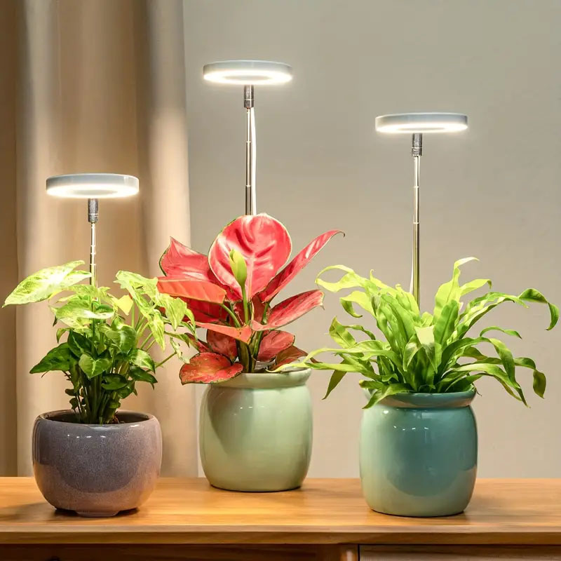 Plant Growth Regulator - LED-Wachstumslicht, Vollspektrum-Pflanzenlampe, verstellbar, dimmbar, Wachstumslampe, LED-Hydrokulturlampe
