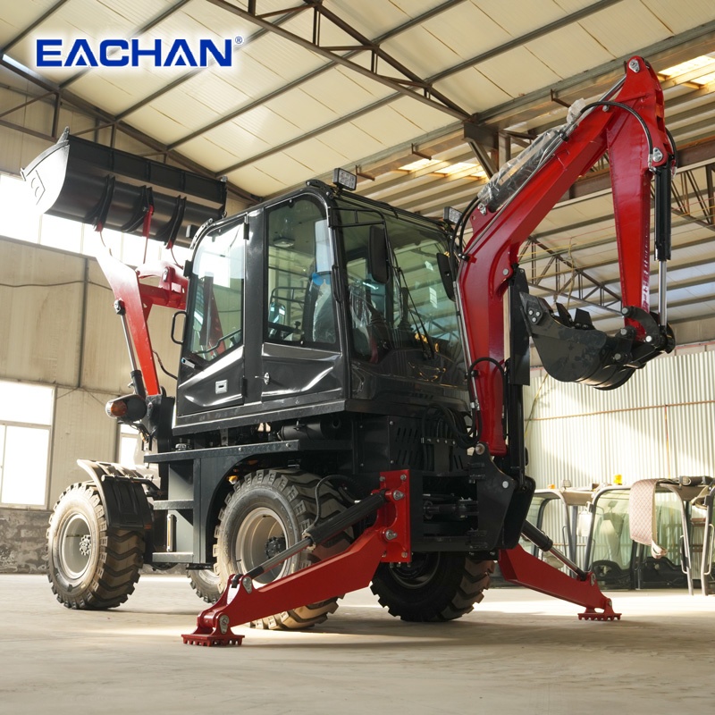 Agriculture Farming Working - 4WD Hydraulischer Radlader mit Dieselmotor für