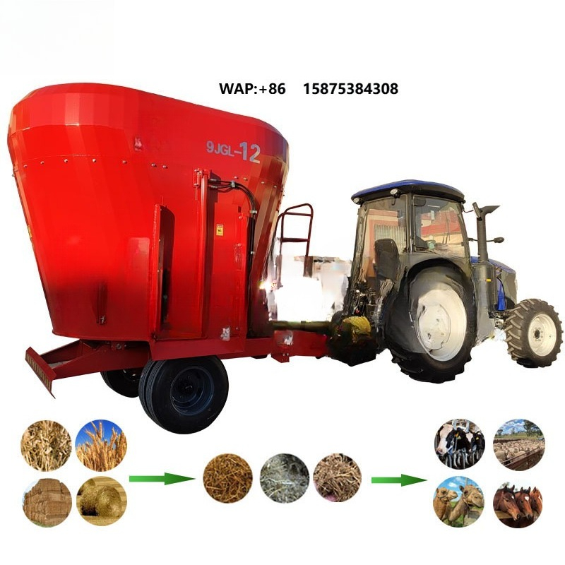 Farming Farmer - Tierfutter-Mischer Zerkleinerungs- und Mischmaschine TMR-Mischer Geeignet