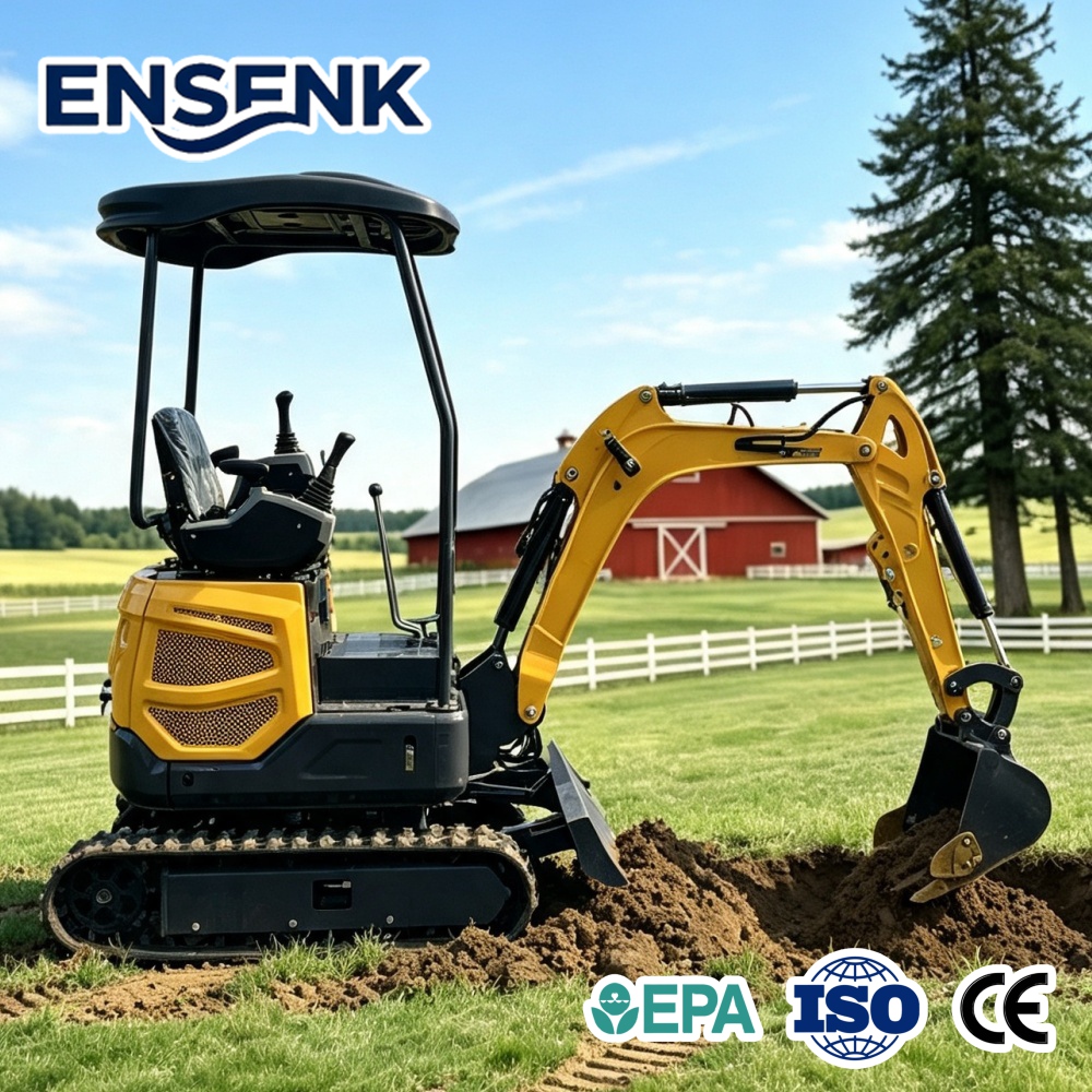 Mini-Bagger 1,7 Tonnen mit Kub – Agriculture Farming Services Bewertung und Preis
