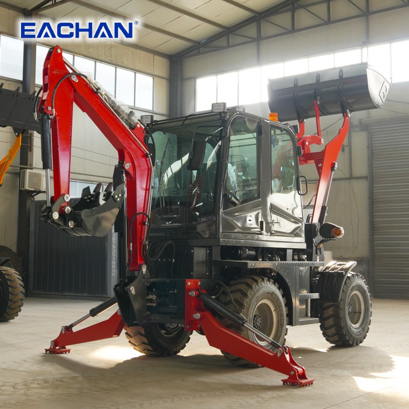 4WD Hydraulischer Radlader mit – Agriculture Farming Working Bewertung und Preis