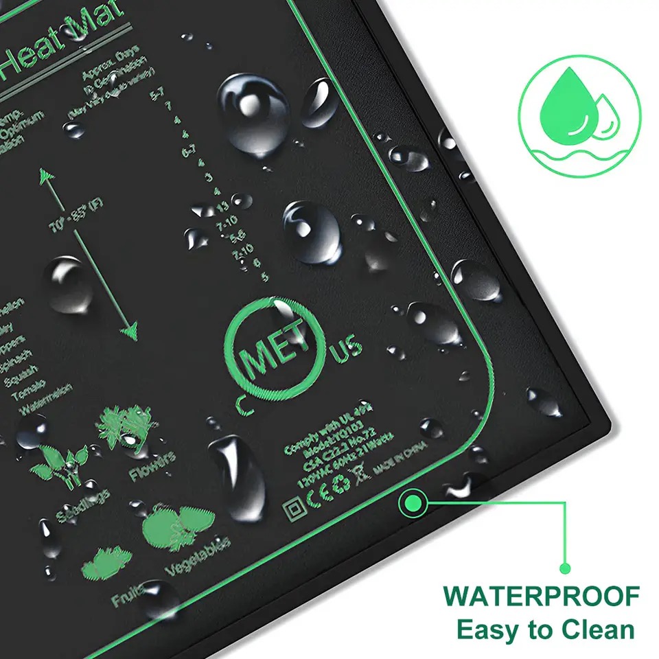 10/25/50CM Sämling Wärme Matte – Plant Growth Regulator Bewertung und Preis