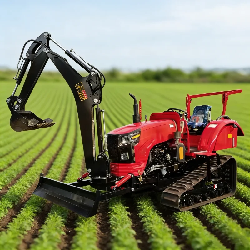 Maßgeschneiderter Raupentrakto – Agriculture Farming Services Bewertung und Preis